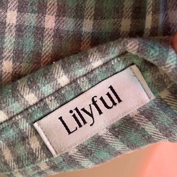 LILYFUL Multicolor Flannel - Picture 3 of 6